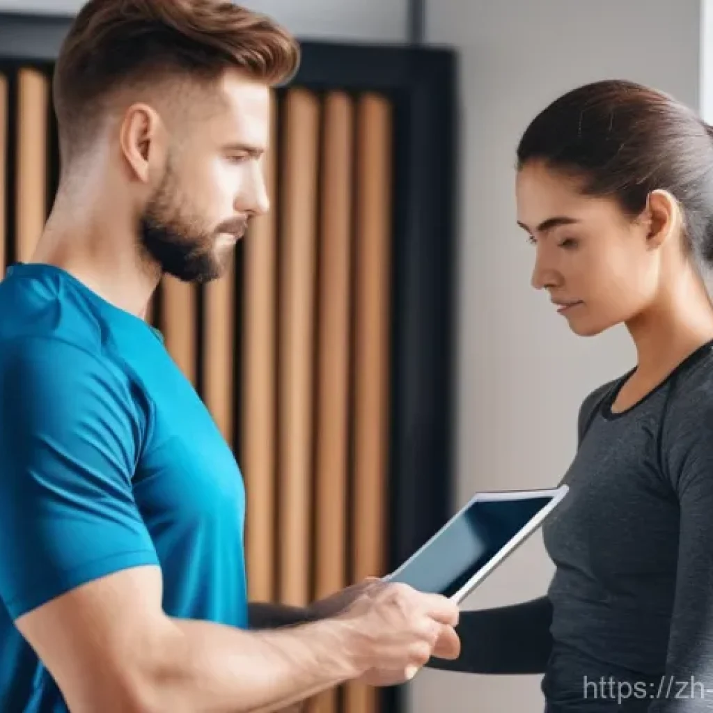 스포츠재활사 직무 관련 최신 뉴스 - **Prompt for "Personalized Assessment and Prevention"**:
    "A clean, modern sports rehabilitation ...