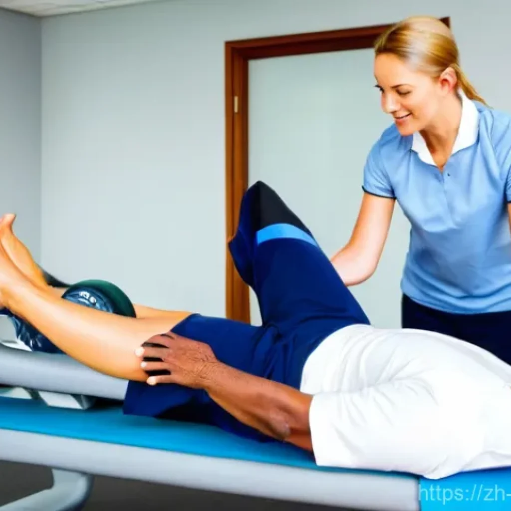 스포츠재활사로 일하며 겪는 도전 과제 - **Prompt 1: The Modern Sports Rehabilitation Clinic - A Hub of Holistic Health**
    "A bright, spac...