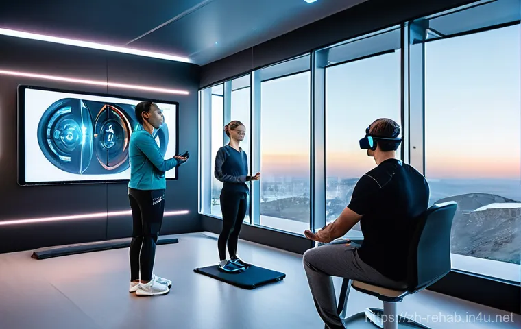 스포츠재활사 커리어 상담 - **Prompt 2: Empathetic Elderly Rehabilitation**
    "A warm and inviting rehabilitation gym, filled ...