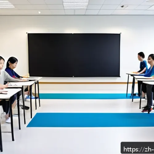 스포츠재활사 관련 자격증 동시 취득 방법 - A modern classroom scene showing a diverse group of adult students attentively participating in a sp...